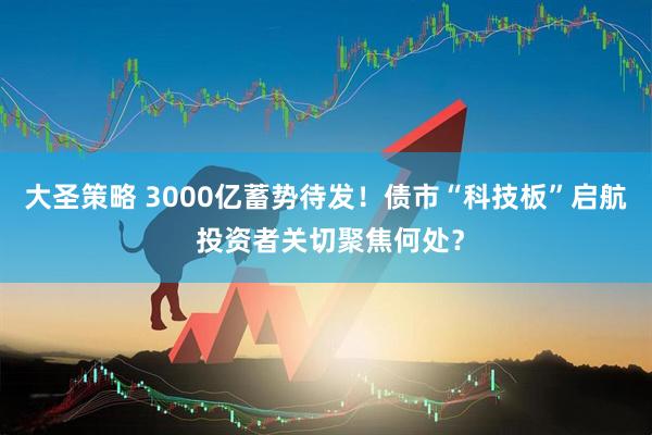 大圣策略 3000亿蓄势待发！债市“科技板”启航 投资者关切聚焦何处？
