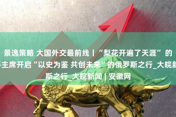 景逸策略 大国外交最前线丨“梨花开遍了天涯” 的季节 习近平主席开启“以史为鉴 共创未来”的俄罗斯之行_大皖新闻 | 安徽网